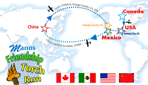 Torch Route Map